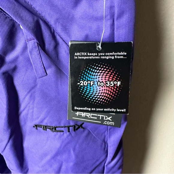 New Arctix limitless snow bibs snow pants purple - Picture 8 of 8